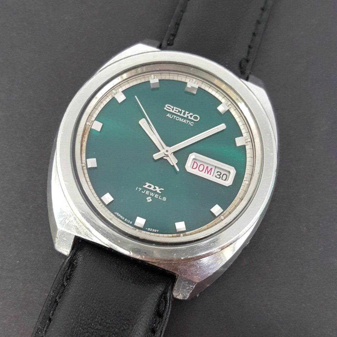 Seiko Automatic Original Green Dial 6106-8207, Men's Fashion, Watches &  Accessories, Watches on Carousell
