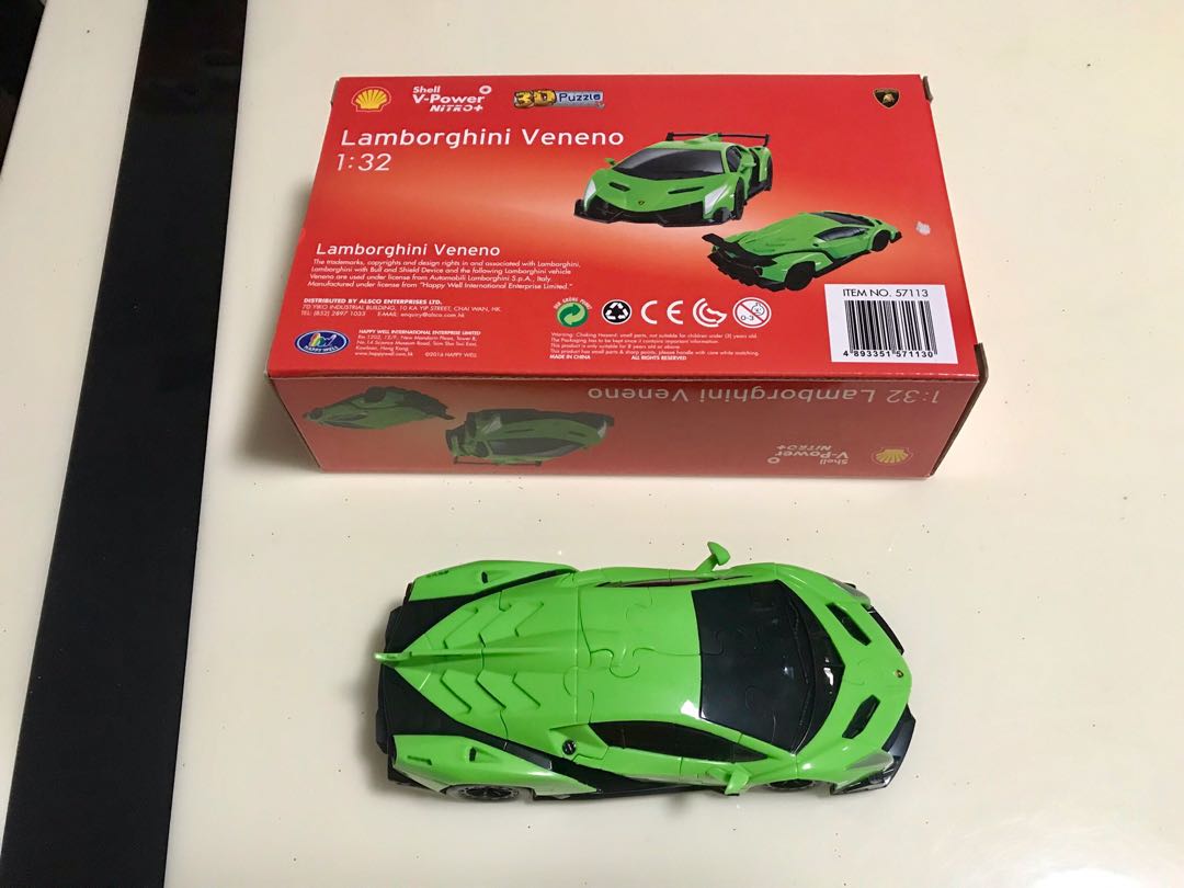 Shell 3d puzzle car 2025