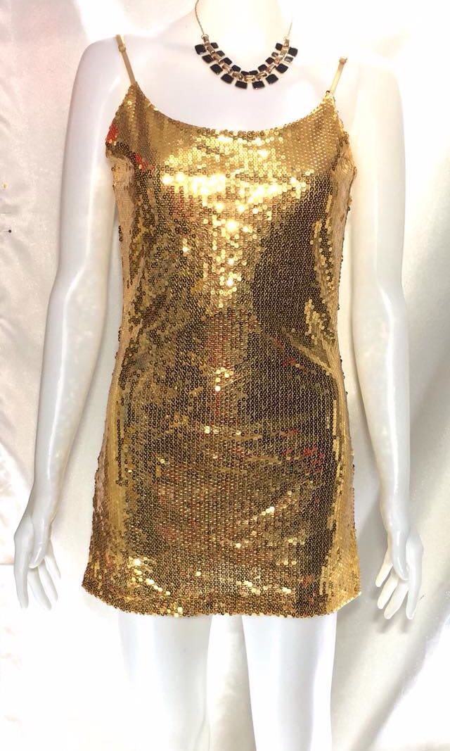 Shiny shimmering top splendid dress
