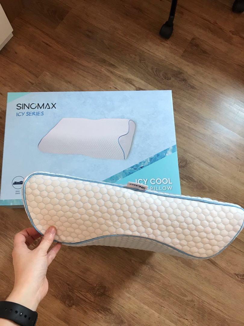 Sinomax icy 2025 cool pillow