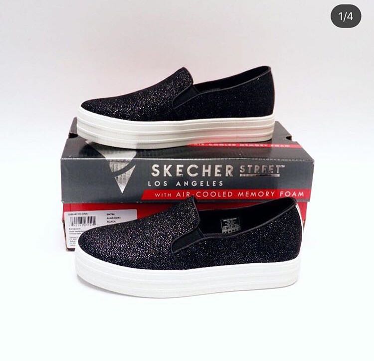 skechers double up fairy dusted