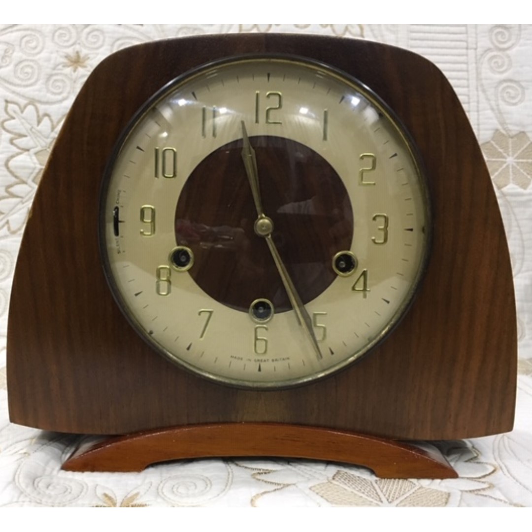 SMITHS Westminster Chime Mantel Clock with Floating Balance, Women's