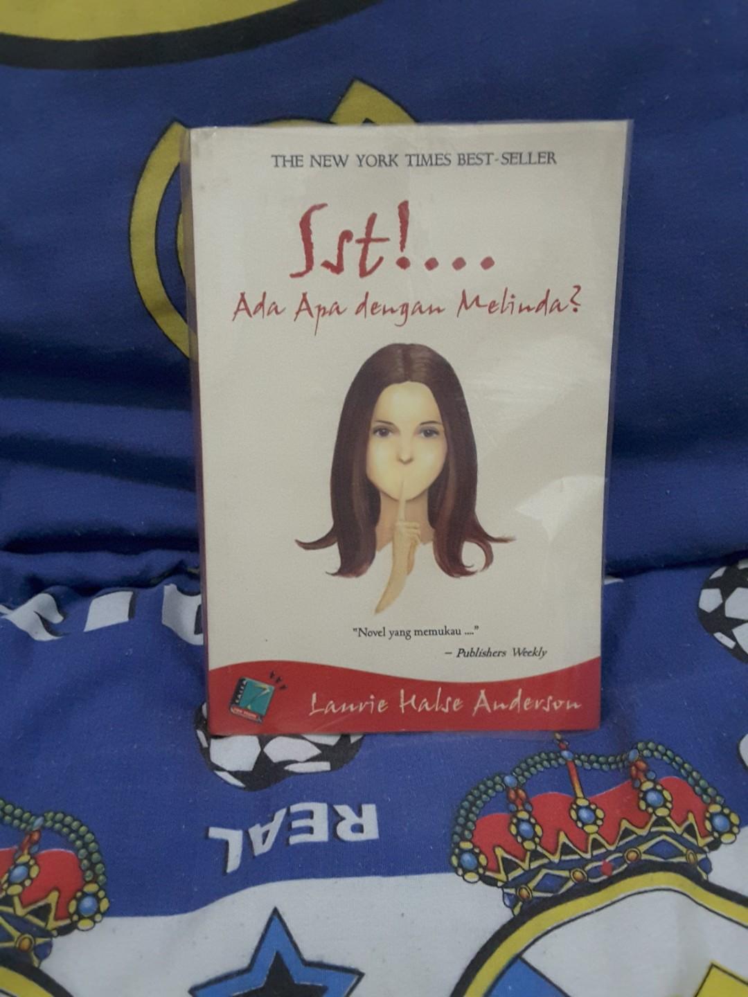 Sst Ada Apa Dengan Melinda Laurie Halse Anderson Buku Alat Tulis Buku Di Carousell