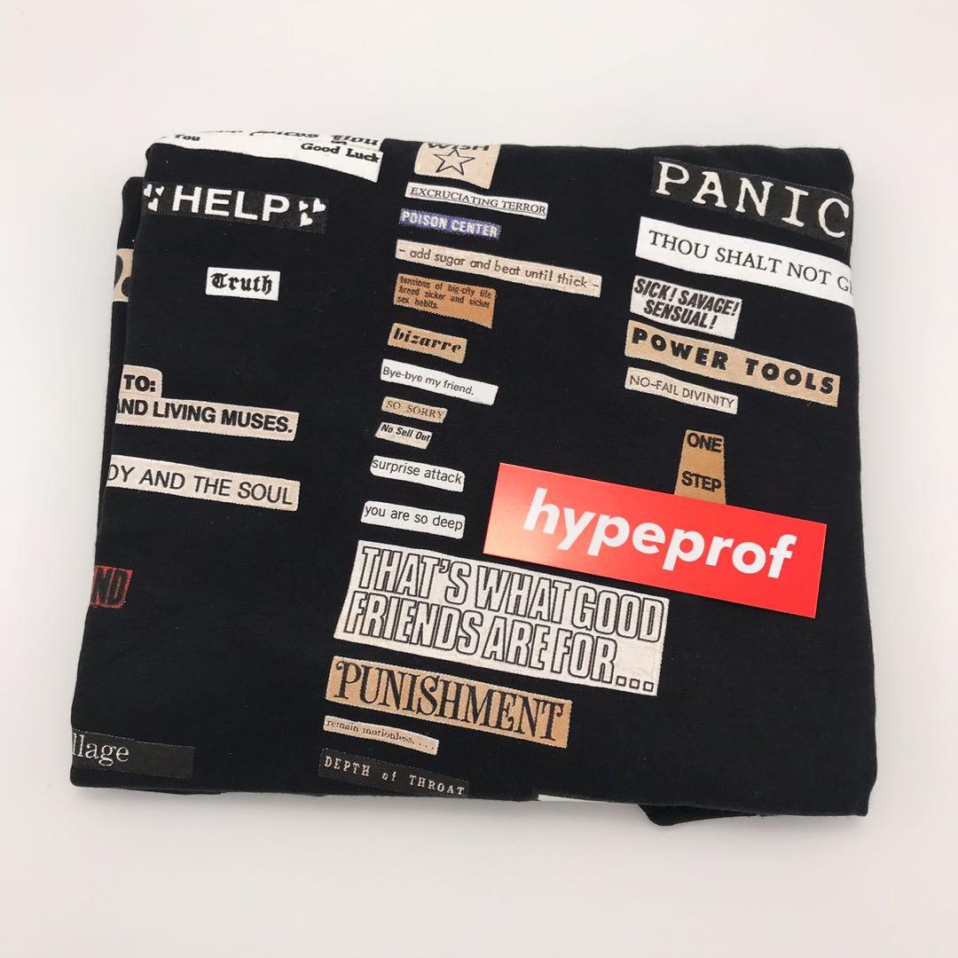 supreme cutouts tee black