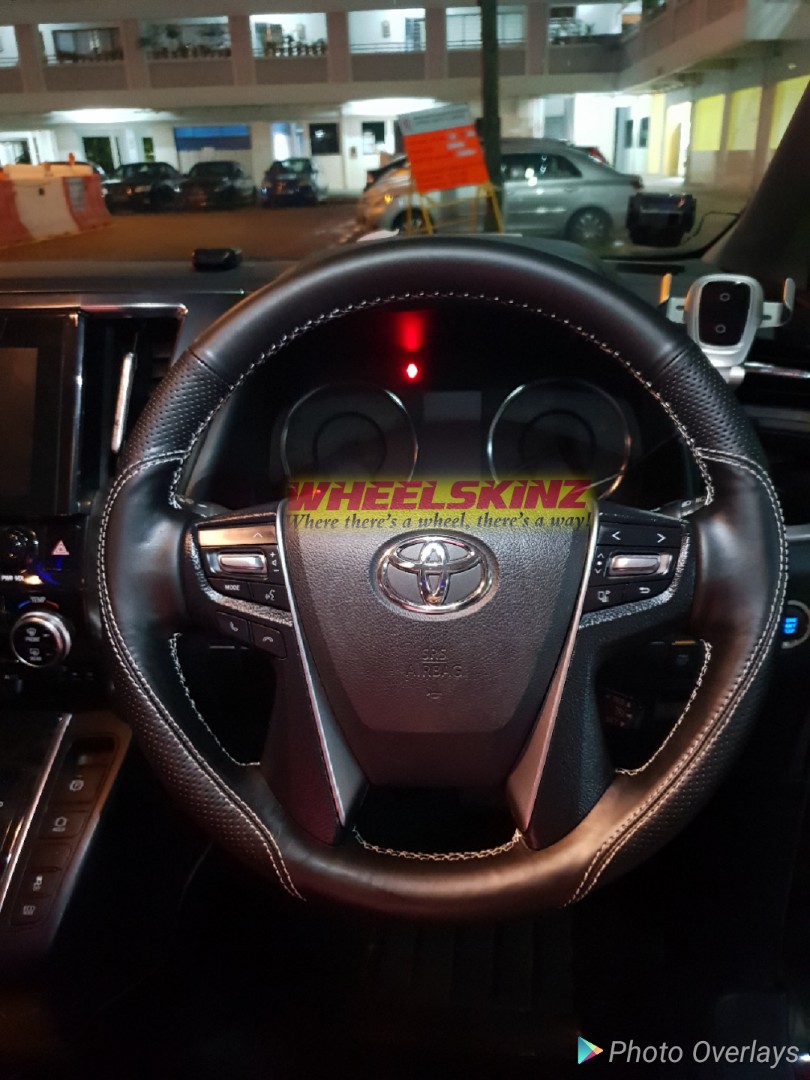 Customised Steering Wheel nappa leather, alcantara, artificial leather