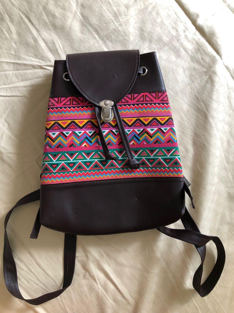 tribal backpack