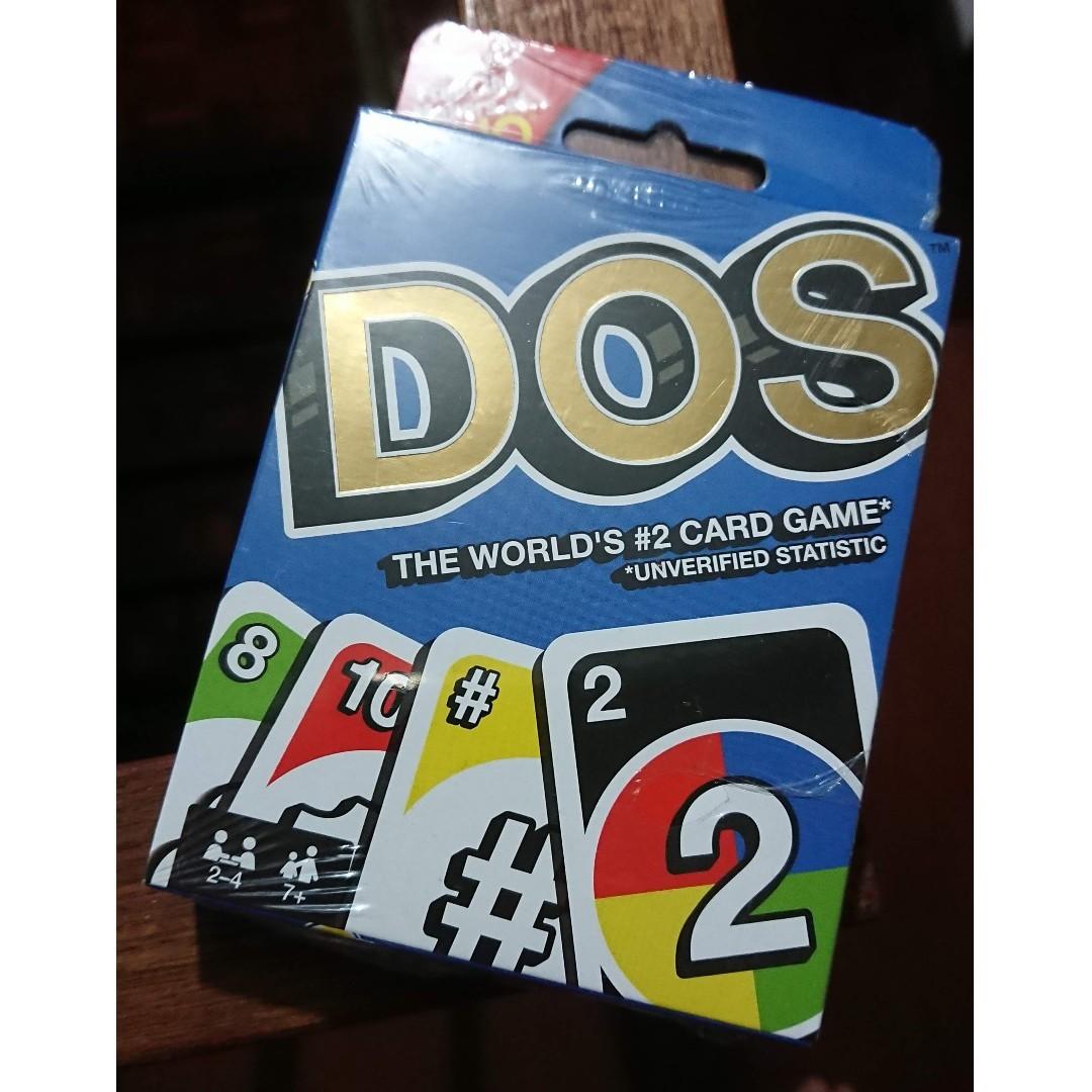 UNO) DOS Card Game by Mattel, Hobbies & Toys, Toys & Games on Carousell