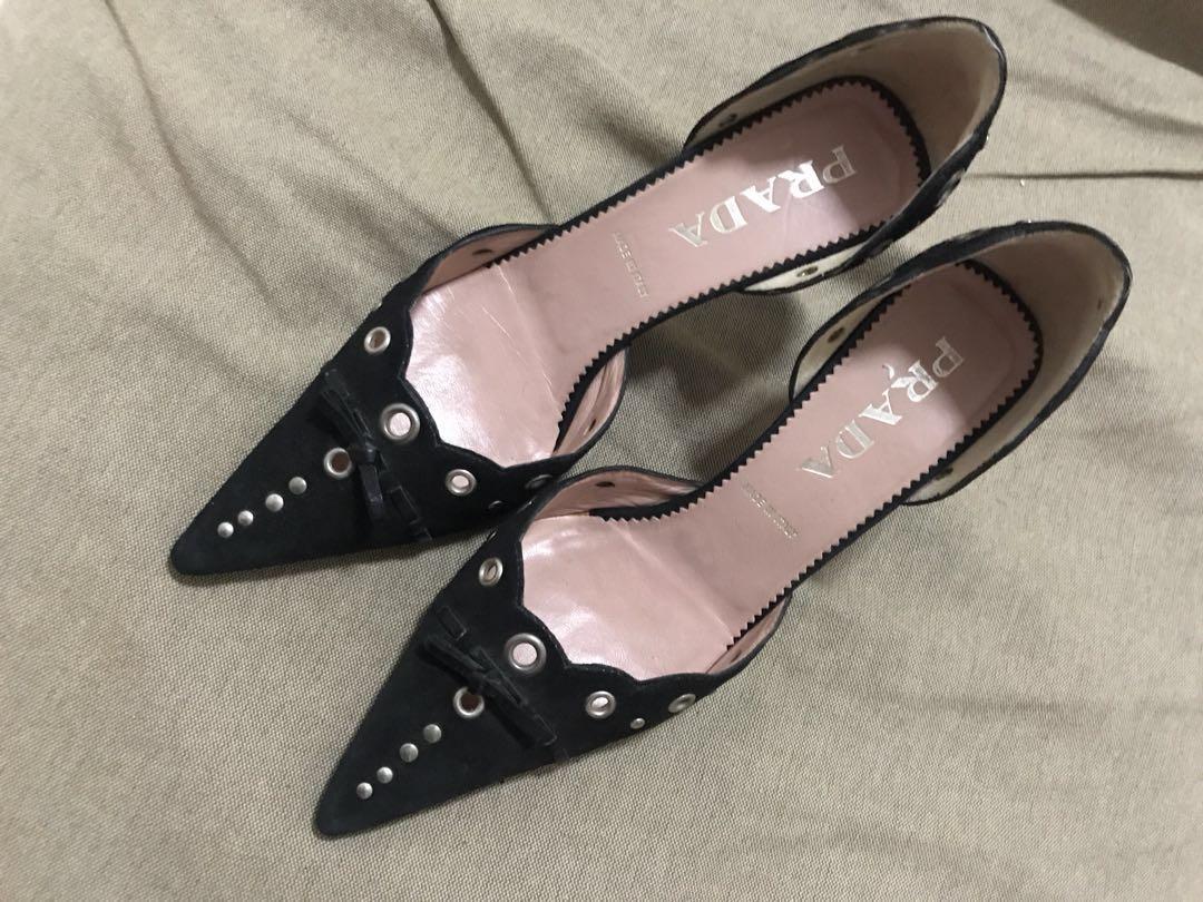 prada vintage heels