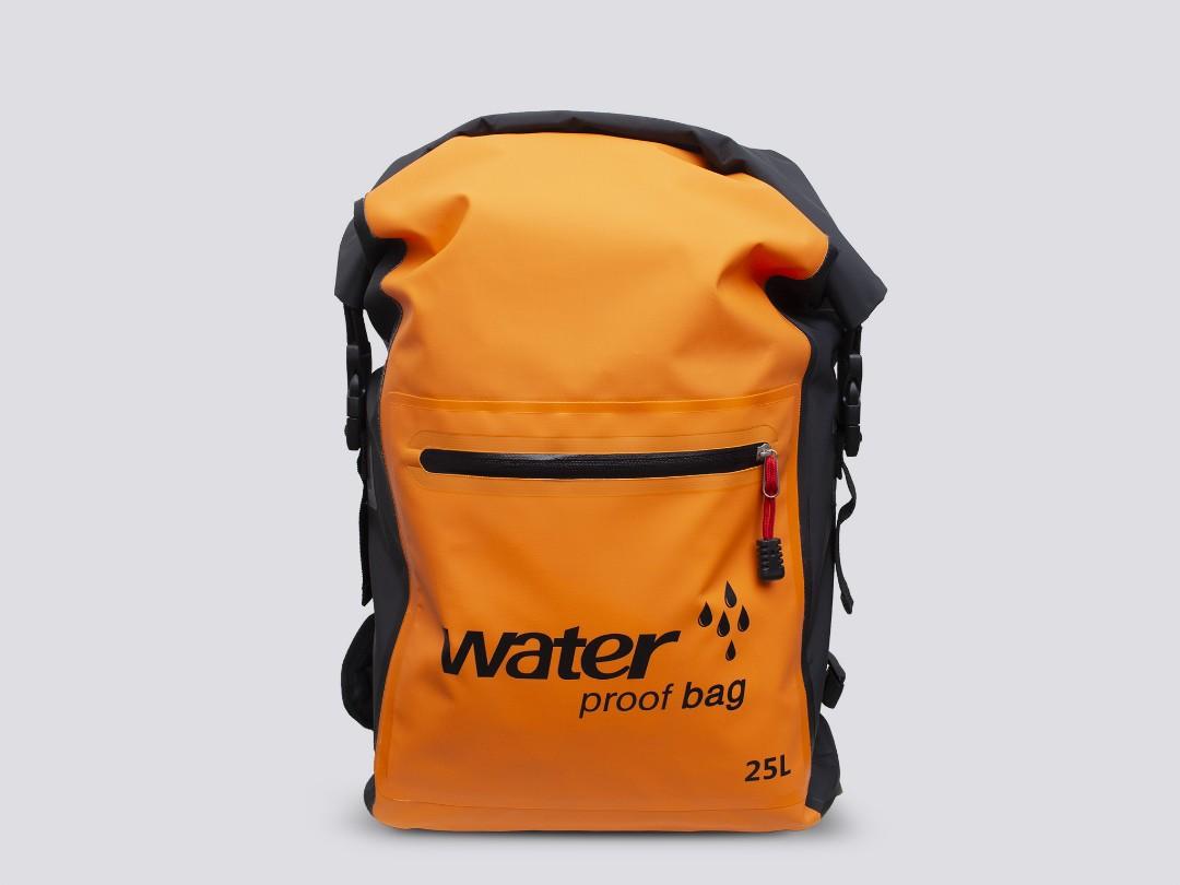 Waterproof Backpack (Category: Beach Bags) located in Singapore. Submitted by stoofandstuff (Listing ID 201261107, Image 1). Description: - Description - Unlike the other waterproof duffle bag masquerading as a backpack, this is a real backpack with proper slings and form. Good for going to the beach or outdoor excursion or simply when your route is "ponding". Not recommended to be submerged into water. - Contents - 1 x Backpack - Kindly Note - •