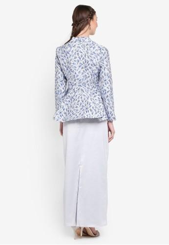 Zalia jacquard outlet peplum kebaya