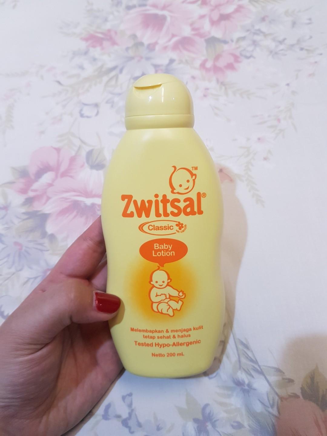 zwitsal baby lotion classic