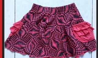 Red skirt for toddler
