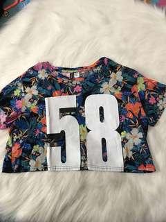 Crop top bahan adem