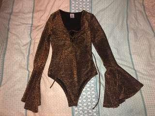 Flare bodysuit