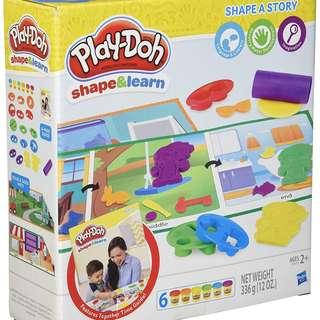 Playdoh Shape and Learn a Story