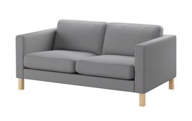 250 Ikea Karlstad Sofa With Extra, Replacement Covers For Ikea Karlstad Sofa