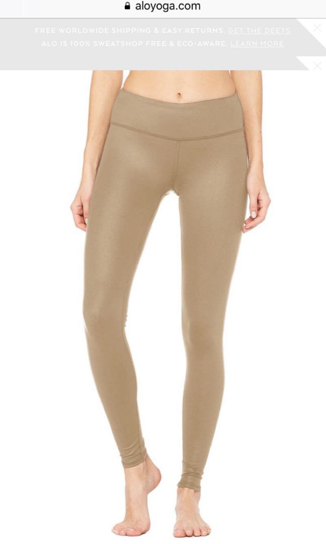 Aloyoga Airbrush Legging in Tan/nude