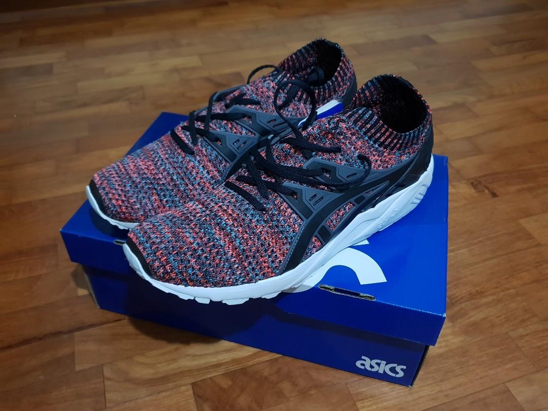 Asics gel kayano trainer knit carbon black online