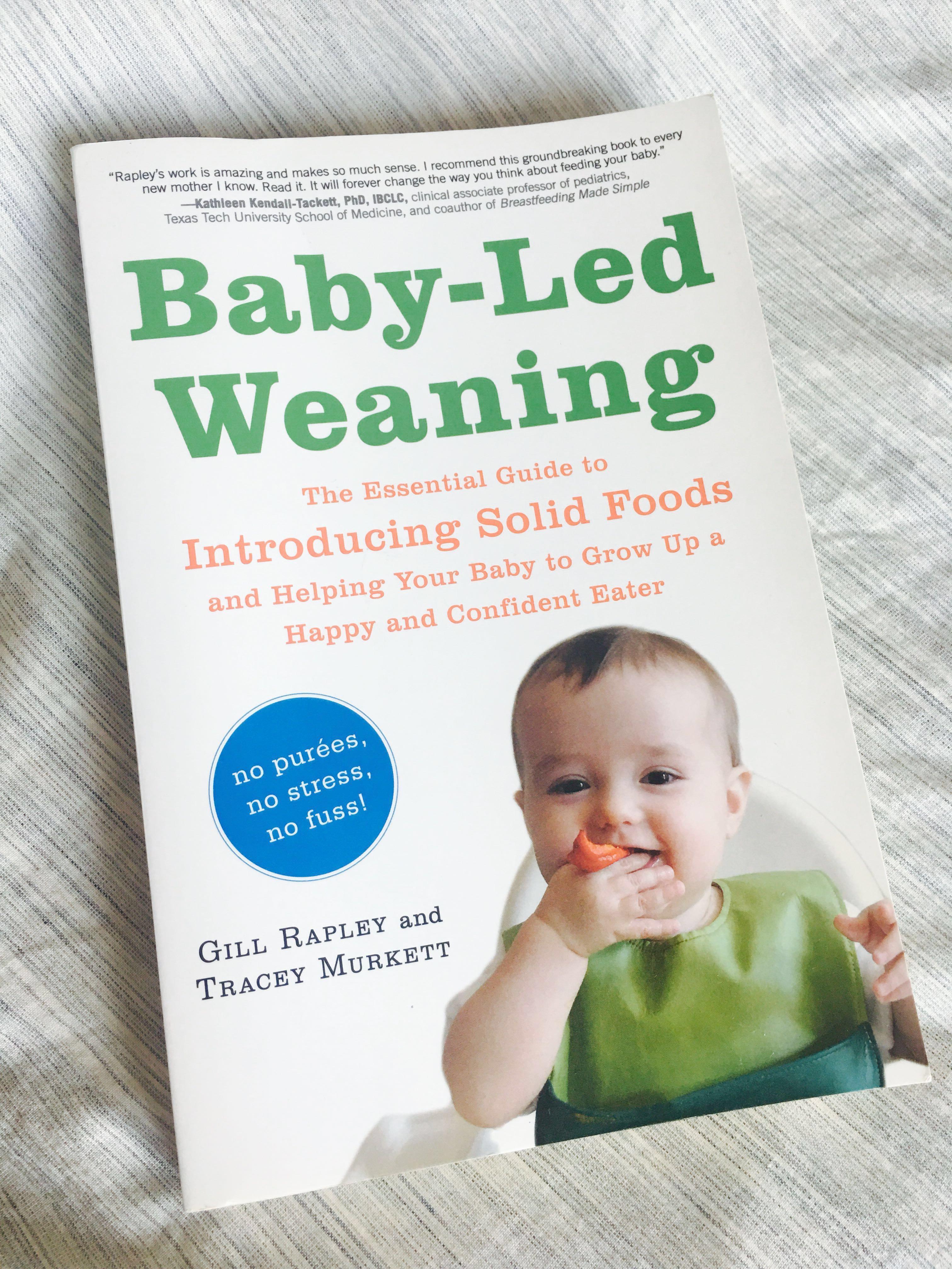 Baby Led Weaning Book Gill Rapley / Baby Led Weaning Helping Your Baby