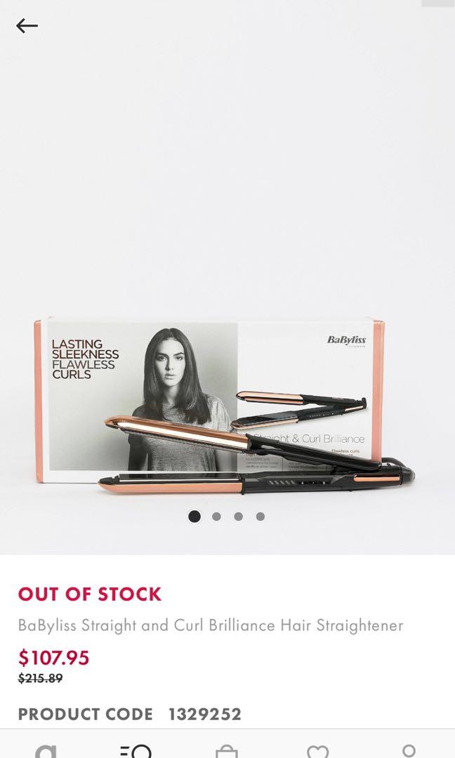 Babyliss lasting sleekness flawless curls new arrivals