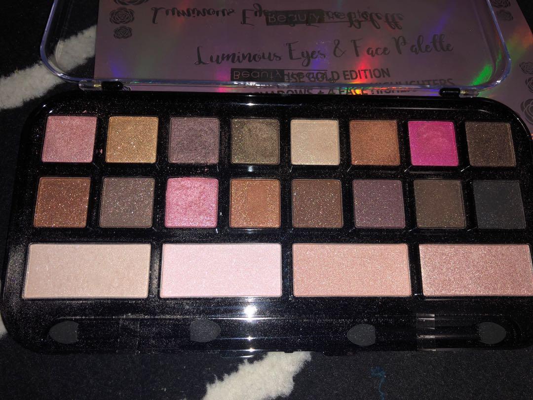 Beauty Treats Eyes Face Palette Kesehatan Kecantikan Rias Wajah Di Carousell