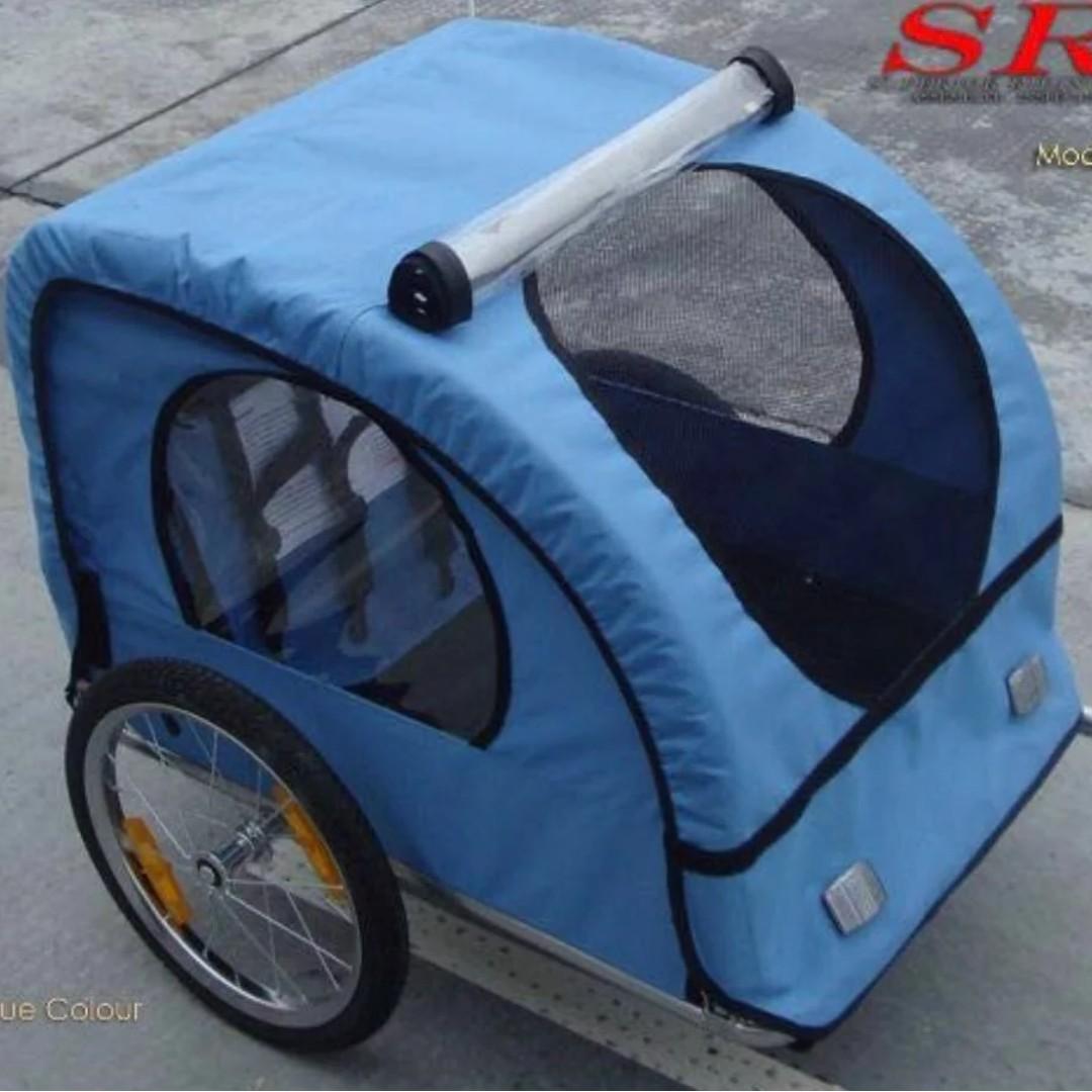 homcom pet trailer