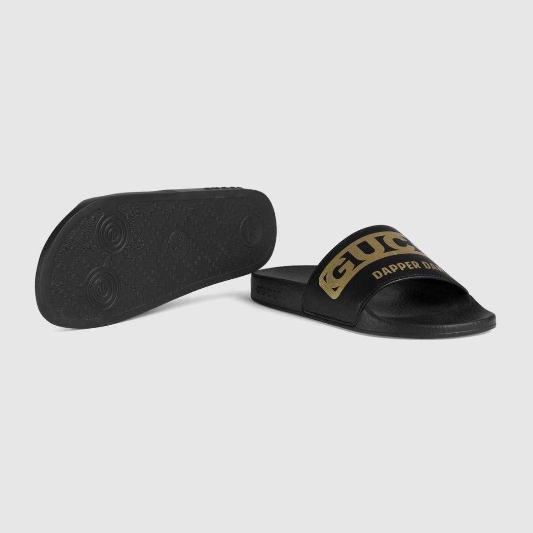 gucci dapper dan flip flops