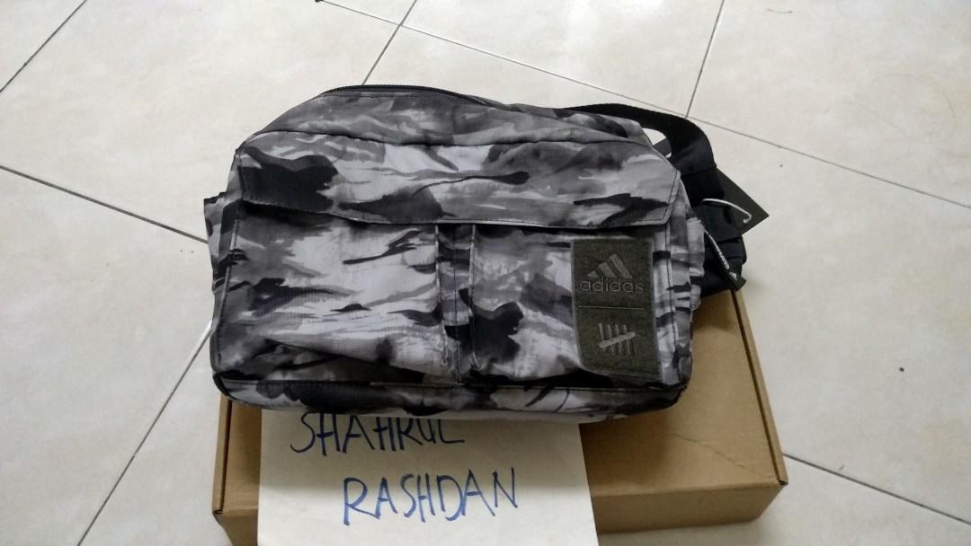 BlackFriday100 Adidas x Undefeated Waist Bag Men s Fashion Bags