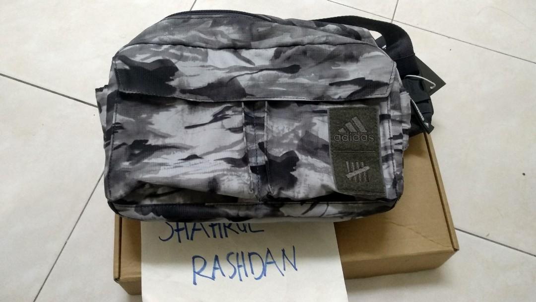 BlackFriday100 Adidas x Undefeated Waist Bag Men s Fashion Bags Sling Bags on Carousell