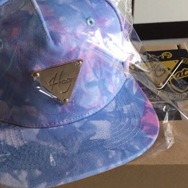 Hater tie dye snapback