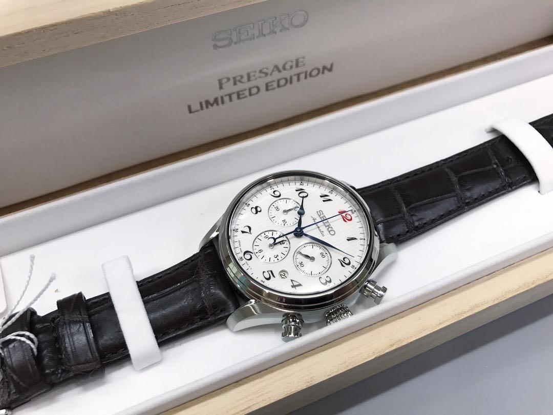 BNIB SEIKO AUTOMATIC CHRONOGRAPH PRESAGE SARK011 Made in Japan, Men's  Fashion, Watches & Accessories, Watches on Carousell