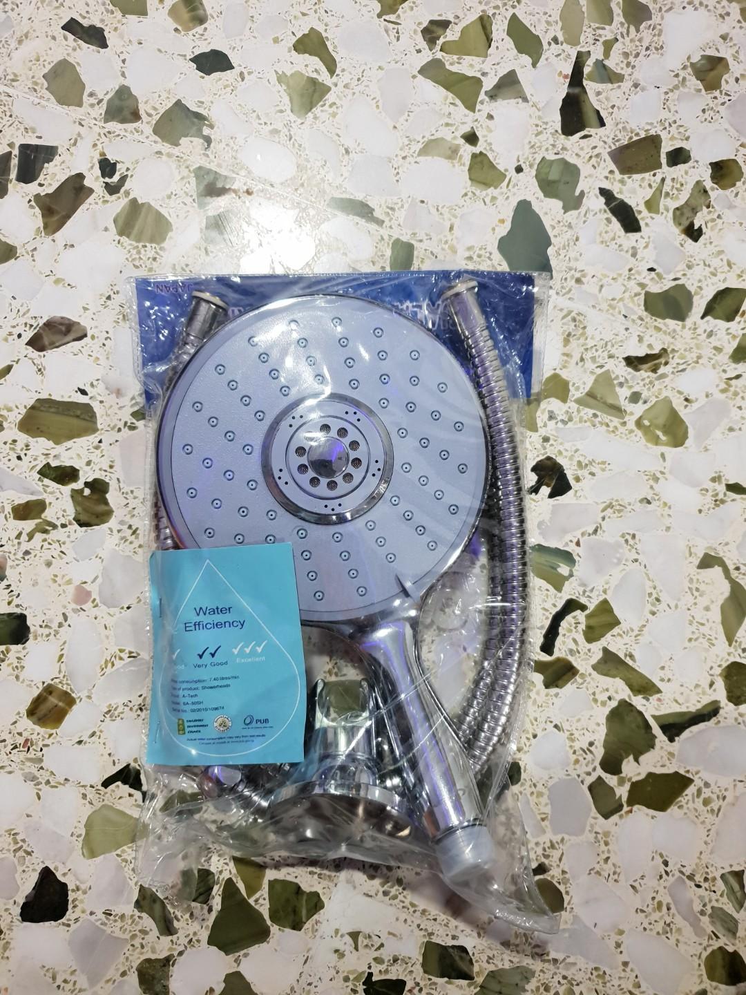 Brand new water efficient shower head, Babies & Kids, Bathing