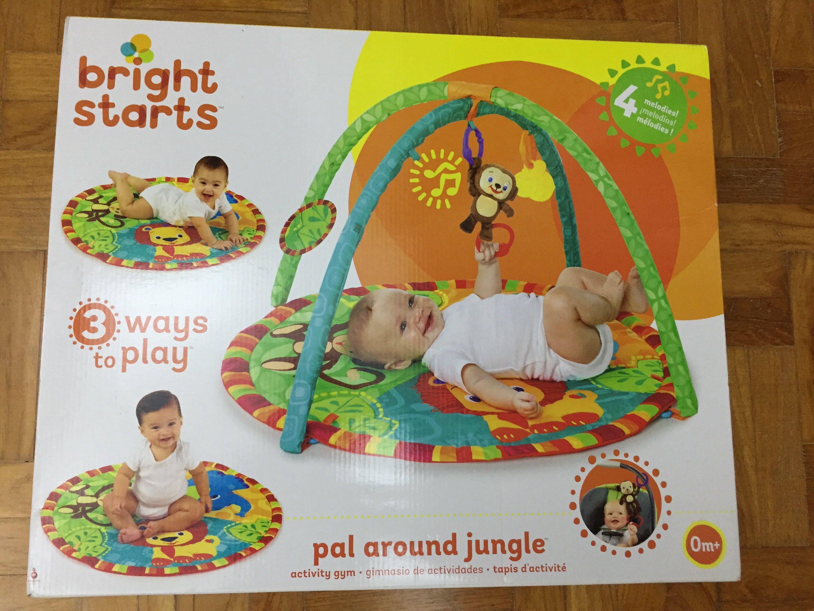 bright starts jungle play mat