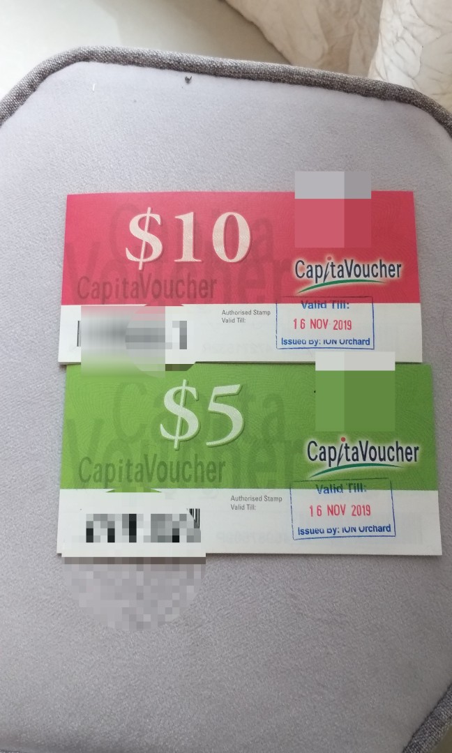 Capitaland voucher, Tickets & Vouchers, Vouchers on Carousell