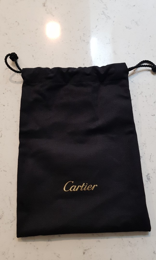 cartier dust bag