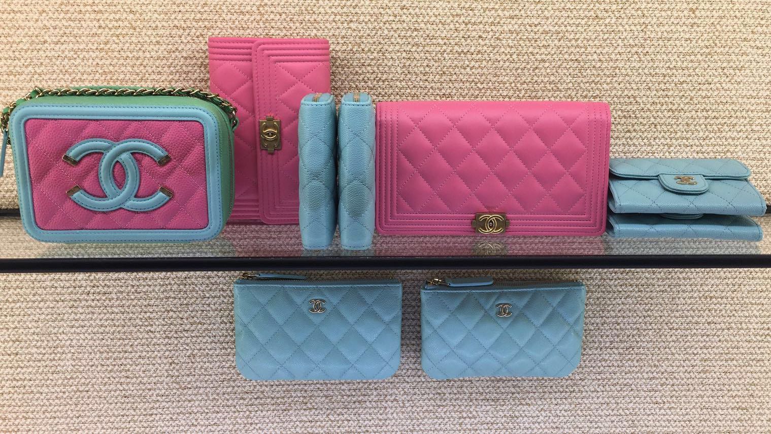 chanel tiffany blue bag 2018