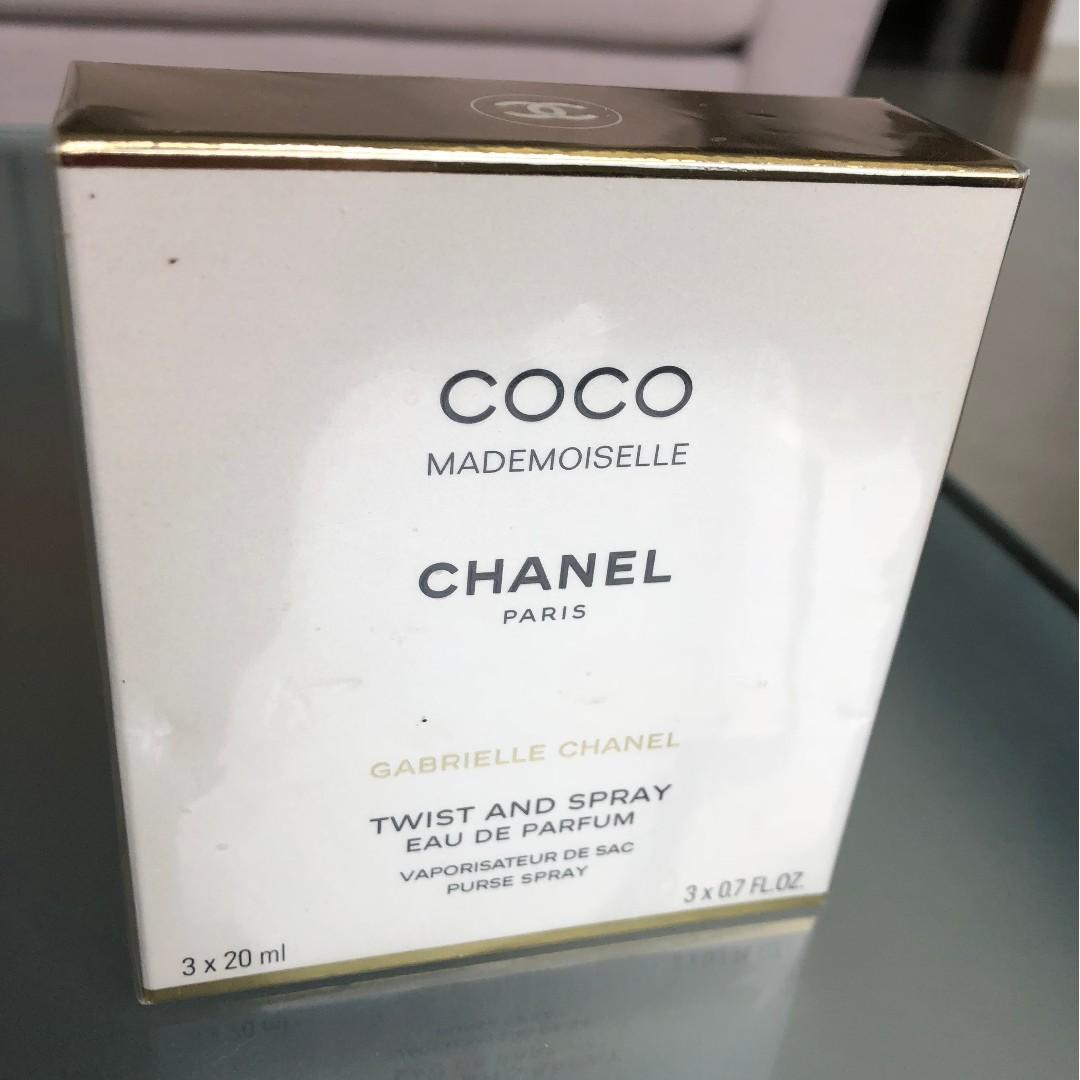Coco mademoiselle gabrielle chanel twist and spray new arrivals