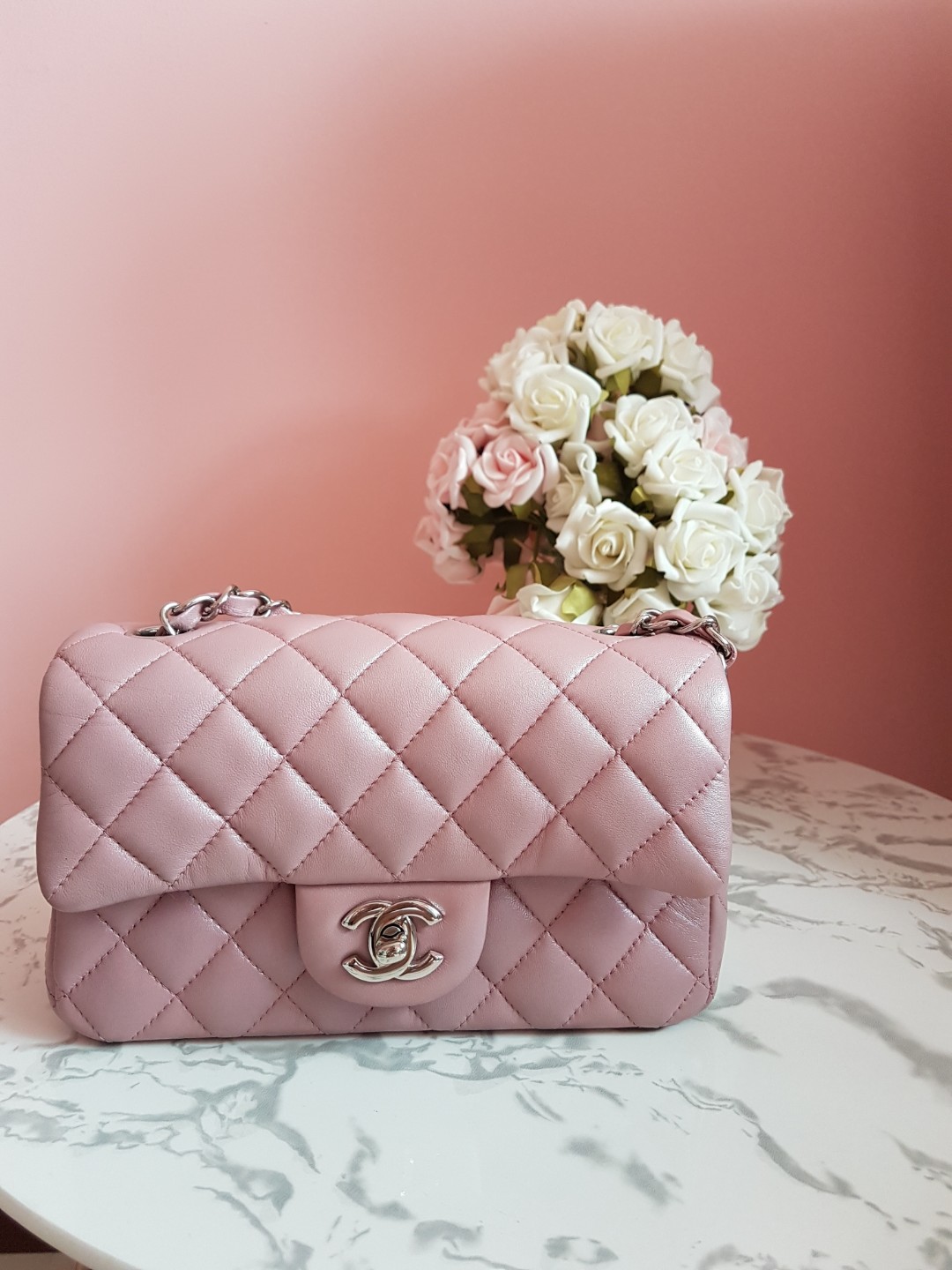 chanel iridescent mini