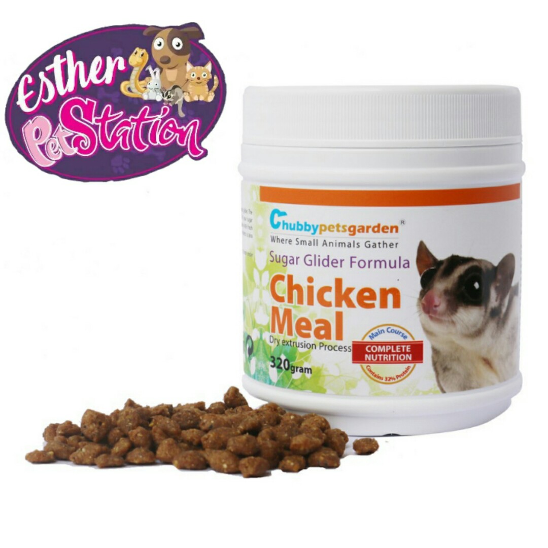 Sugar Glider Chubbypetsgarden Chicken Meal å°èœœå¹²ç²® é¸¡è‚‰å£å‘³ 320gram Pet Supplies Pet Food On Carousell