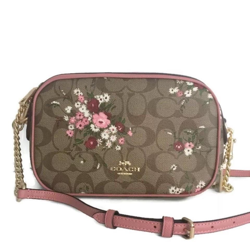 Coach Pink Isla Crossbody/Sling bag for teen/ladies/women Stock on hand -:), Women&#39;s Fashion ...