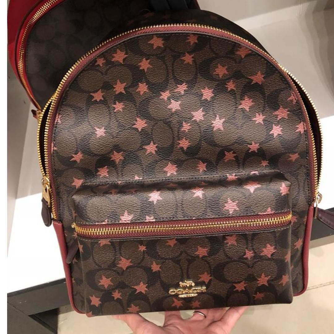 coach charlie backpack price