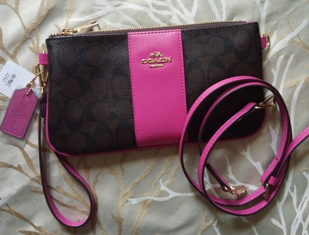 Coach wristlet sling bag