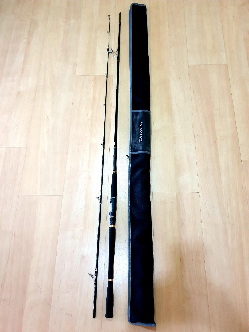 Daiwa morethan BLUE BACKER 98 spin rod., Sports Equipment, Fishing on ...
