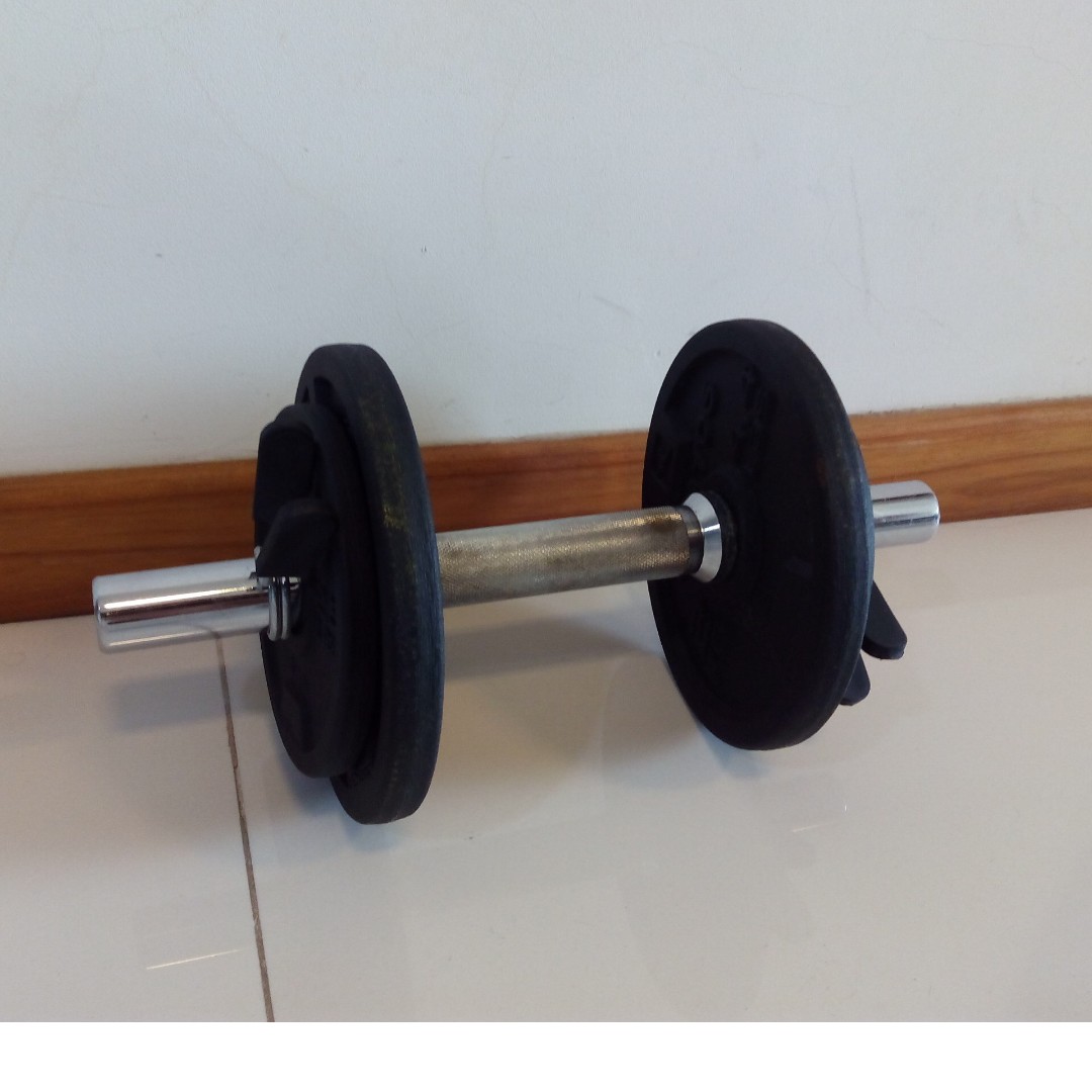 decathlon gym dumbbells