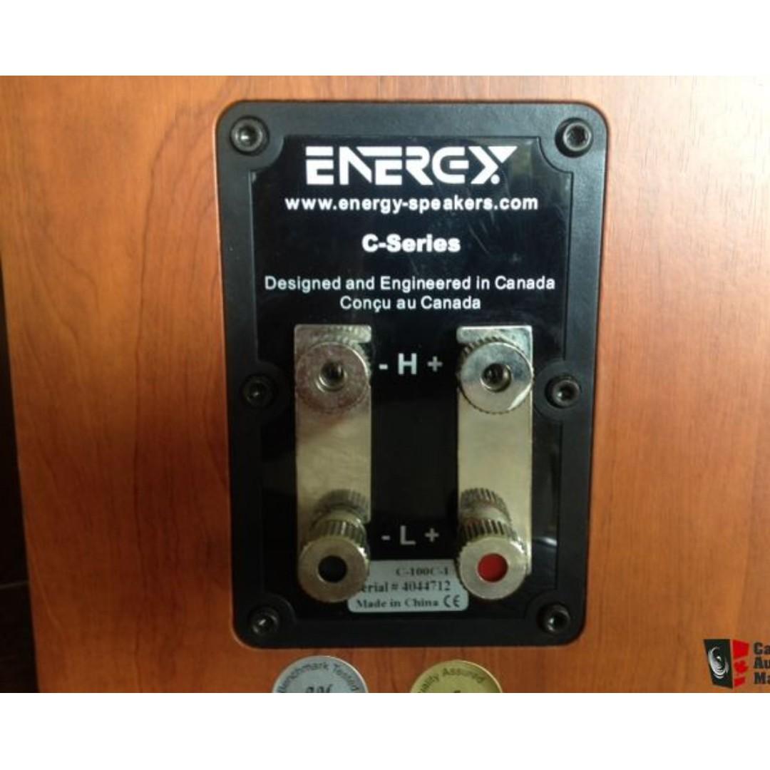 Energy C series bookshelf speakers, Audio, Soundbars, Speakers