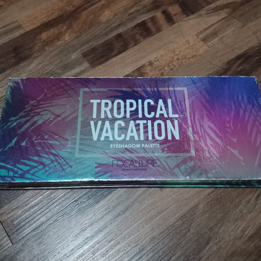 Focallure Tropical Vacation Eyeshadow Palette Kesehatan Kecantikan Rias Wajah Di Carousell