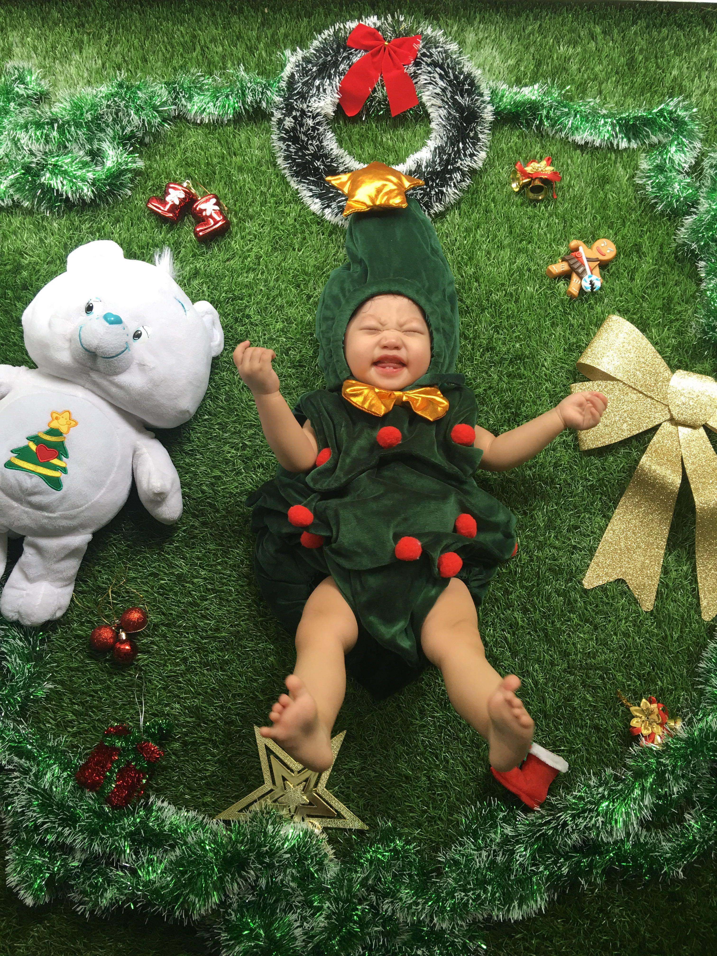 For Sale Baby Christmas Tree Photography Costume