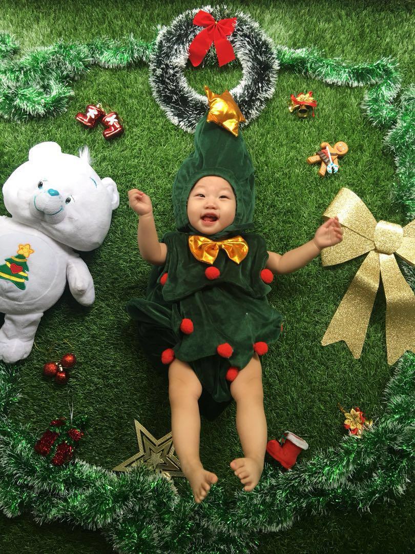 Baby christmas clearance tree costume