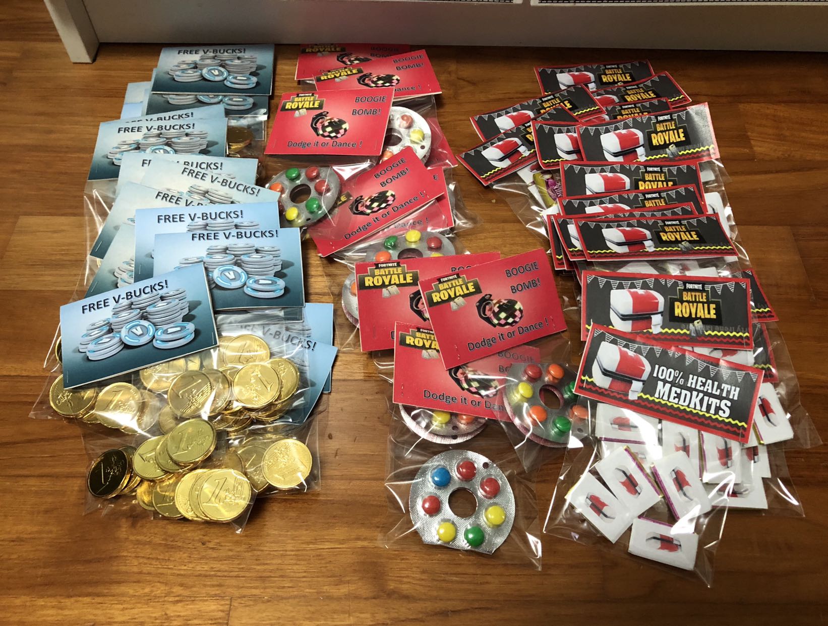 Fortnite Theme Goodies Food Drinks Packaged Snacks On Carousell - share this listing