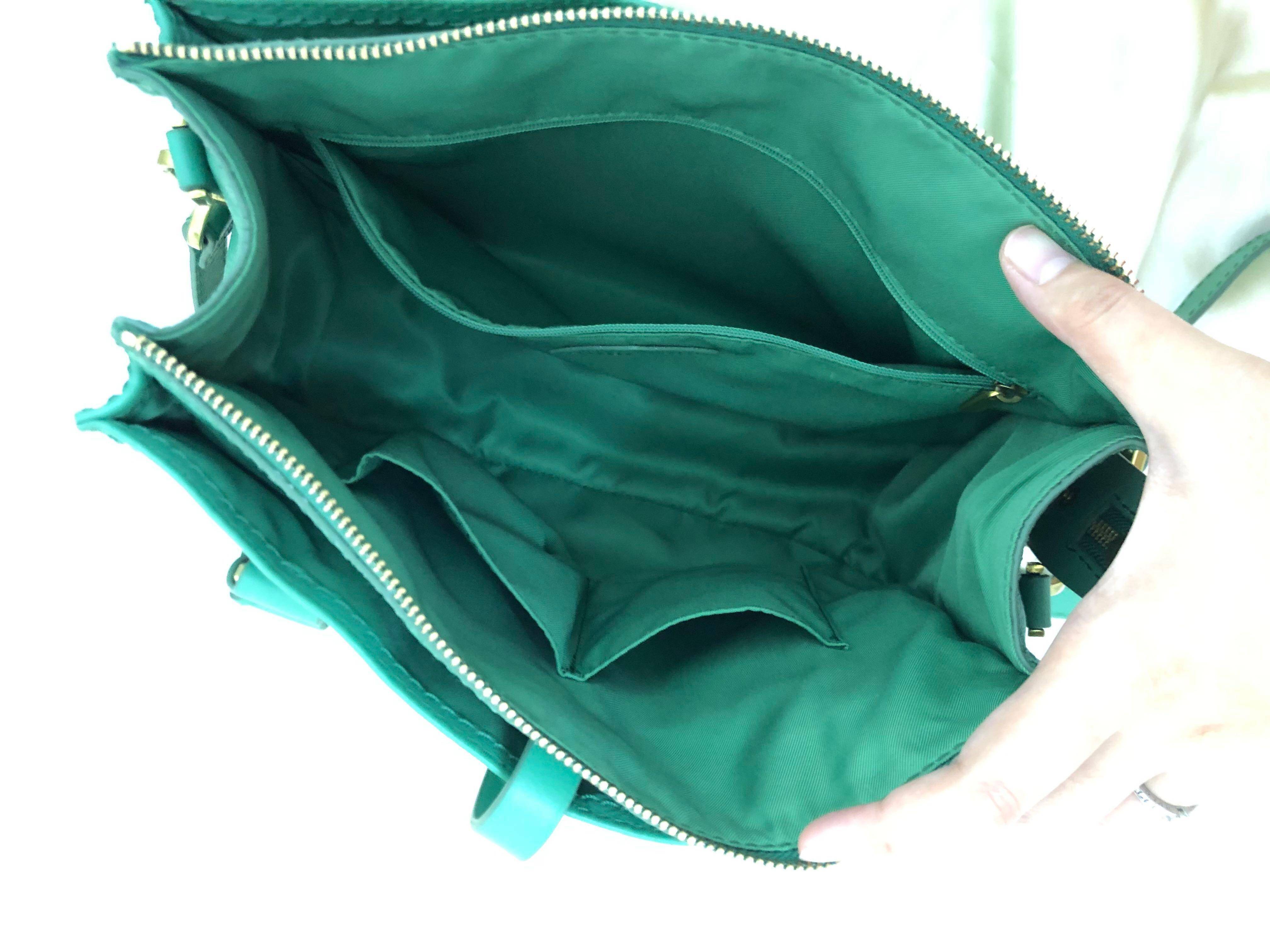 Fossil ryder satchel kelly green